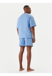 Calvin Klein Underwear Piżama LV00NM2949 Błękitny Relaxed Fit. Kolor: niebieski. Materiał: bawełna #3