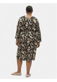 Vero Moda Curve Sukienka koszulowa Nora 10294730 Kolorowy Regular Fit. Materiał: syntetyk. Wzór: kolorowy. Typ sukienki: koszulowe #6