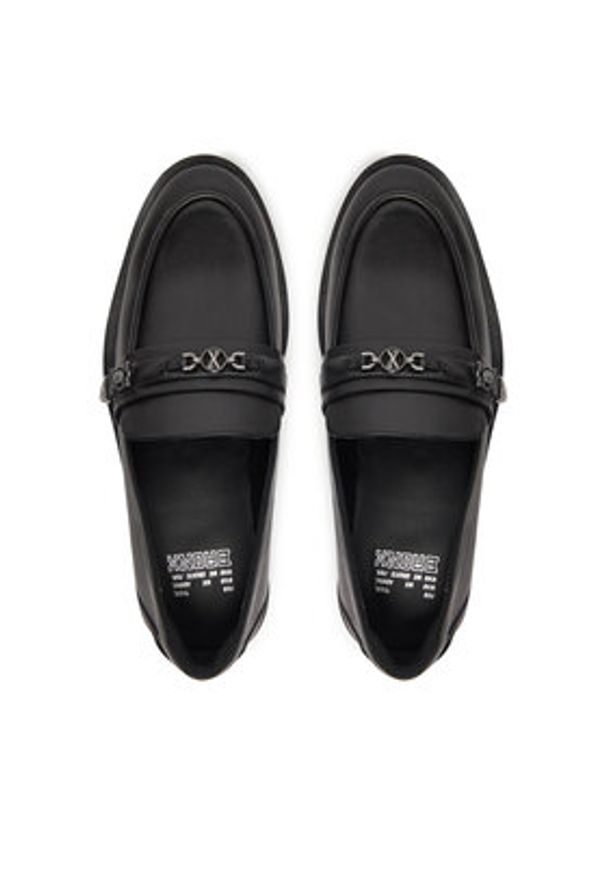 Bronx Loafersy Next Wagon 66652-US Czarny. Kolor: czarny. Materiał: skóra
