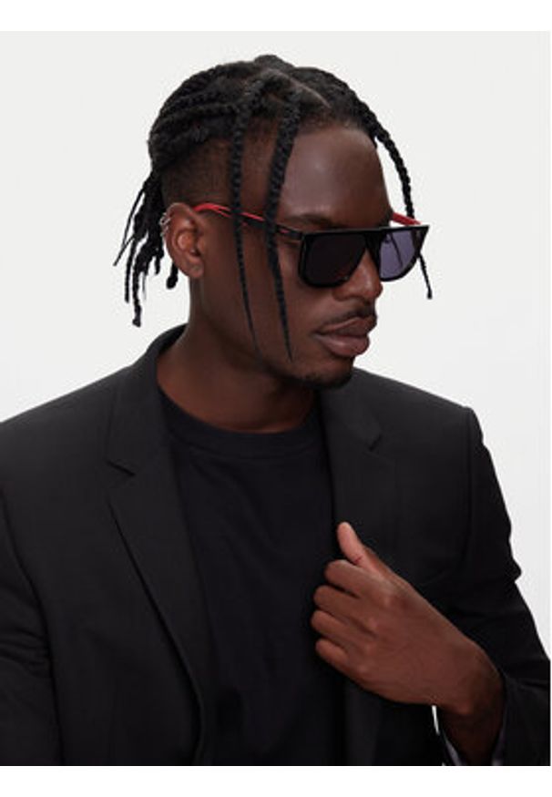 Hugo - HUGO Okulary przeciwsłoneczne 1336/G/S 207980 Czarny. Kolor: czarny
