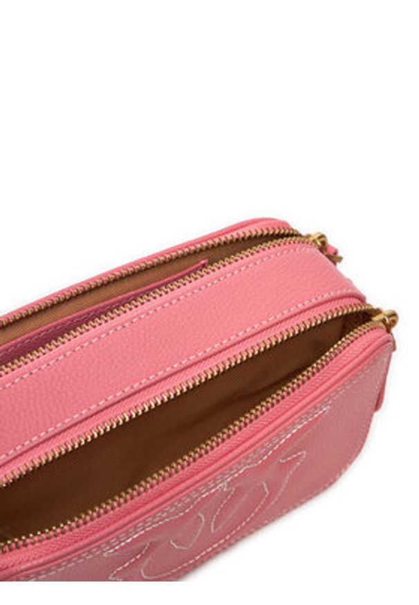Pinko Torebka Pelle Bottalata 103799 Różowy. Kolor: różowy. Materiał: skórzane