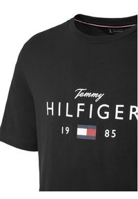 TOMMY HILFIGER - Tommy Hilfiger T-Shirt MW0MW41455 Czarny Regular Fit. Kolor: czarny. Materiał: bawełna #7