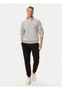 Lacoste Bluza SH8866 Szary Regular Fit. Kolor: szary. Materiał: bawełna #2