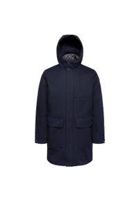 Geox - Kurtka GEOX M AERANTIS PARKA Niebieski. Kolor: niebieski. Materiał: tkanina