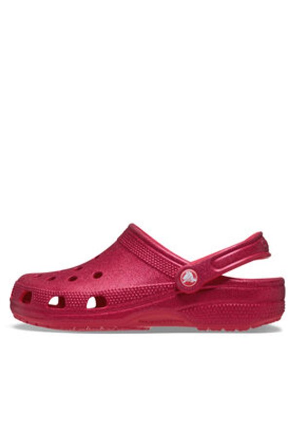 Crocs Klapki Classic Glitter Clog 205942 Różowy. Kolor: różowy
