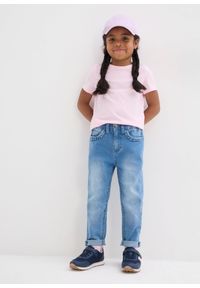 bonprix - T-shirt z czystej bawełny organicznej (3 szt.). Okazja: na co dzień. Kolor: różowy. Materiał: bawełna. Długość rękawa: krótki rękaw. Długość: krótkie. Styl: casual, klasyczny #3