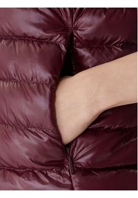 TOMMY HILFIGER - Tommy Hilfiger Bezrękawnik WW0WW47352 Bordowy Slim Fit. Kolor: czerwony. Materiał: syntetyk. Długość rękawa: bez rękawów #7