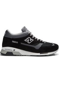 Buty unisex New Balance U1500PBK – czarne. Okazja: na urodziny. Kolor: czarny. Materiał: skóra, zamsz. Szerokość cholewki: normalna. Sezon: lato