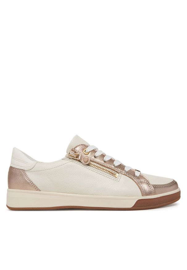 Sneakersy Ara. Kolor: beżowy