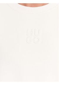 Hugo Bluza Classic 50500459 Biały Relaxed Fit. Kolor: biały. Materiał: bawełna