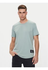 Calvin Klein Jeans T-Shirt J30J323482 Zielony Regular Fit. Kolor: zielony. Materiał: bawełna