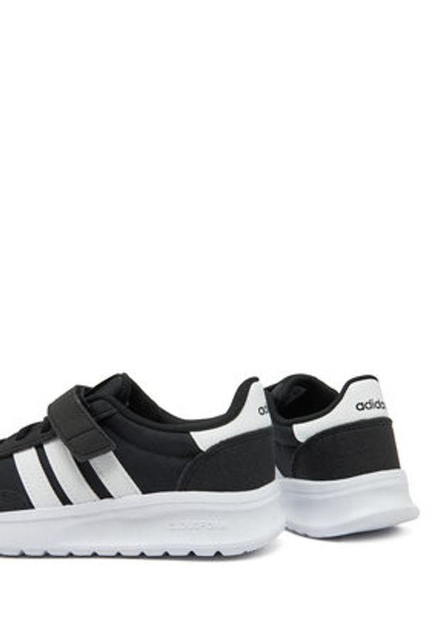 Adidas - adidas Sneakersy Run 70s 2.0 Shoes Kids JI4688 Czarny. Kolor: czarny. Materiał: materiał. Sport: bieganie