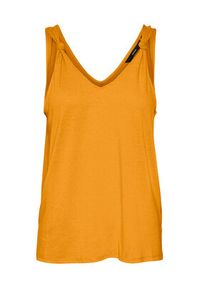Vero Moda Bluzka Marijune 10281931 Pomarańczowy Regular Fit. Kolor: pomarańczowy. Materiał: syntetyk #3