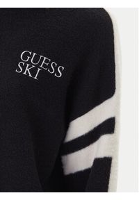 Guess Golf W5BR78 Z4242 Czarny Relaxed Fit. Typ kołnierza: golf. Kolor: czarny. Materiał: syntetyk #3