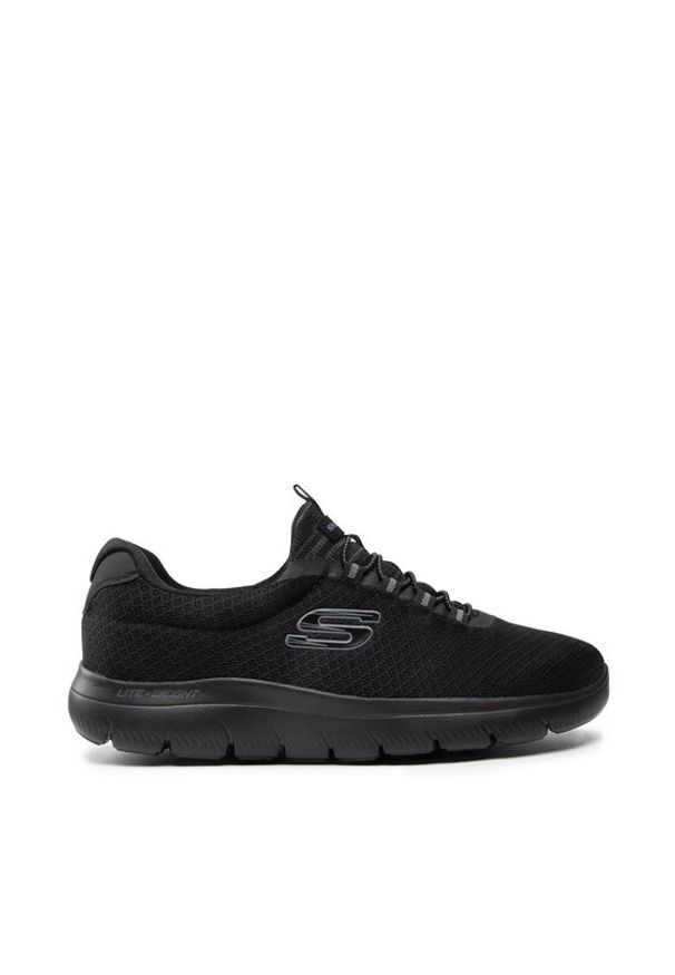 skechers - Skechers Sneakersy Summits 52811/BBK Czarny. Kolor: czarny. Materiał: materiał