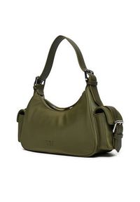 Pinko - PINKO Torebka Cargo Bag Classic Khaki. Kolor: brązowy. Materiał: skórzane #2