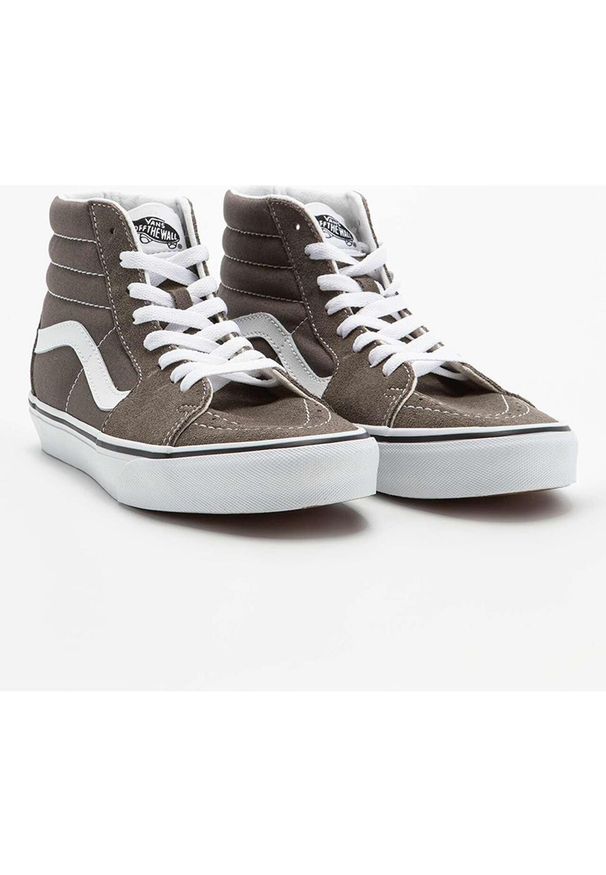 Buty na deskorolkę uniseks Vans Sk8-Hi. Kolor: beżowy. Model: Vans SK8. Sport: skateboard