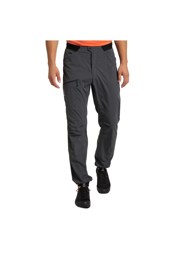 Spodnie trekkingowe męskie Haglöfs L.I.M Fuse. Kolor: szary. Sezon: lato. Sport: turystyka piesza