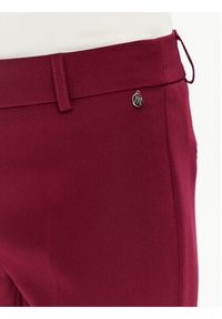 Maryley Spodnie materiałowe 23IB52Z/41GI Bordowy Regular Fit. Kolor: czerwony. Materiał: materiał, syntetyk #4