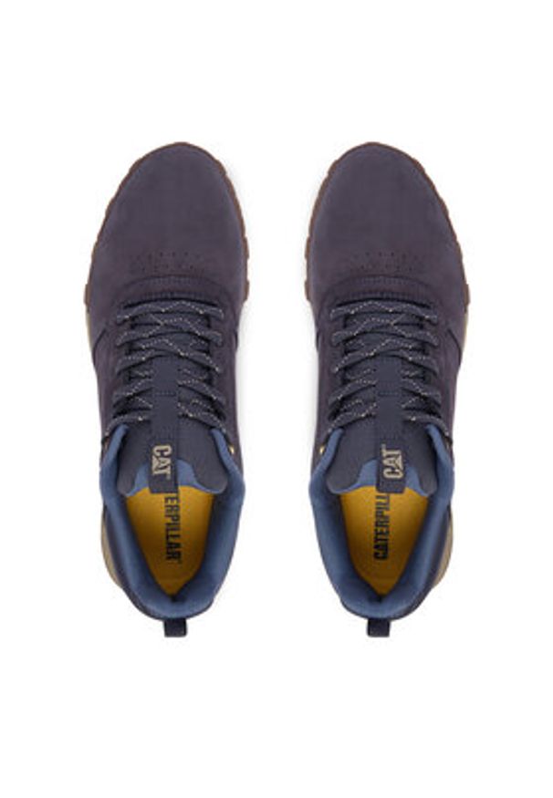 CAT Footwear Sneakersy Hex ready Lo P726544 Granatowy. Kolor: niebieski. Materiał: nubuk, skóra