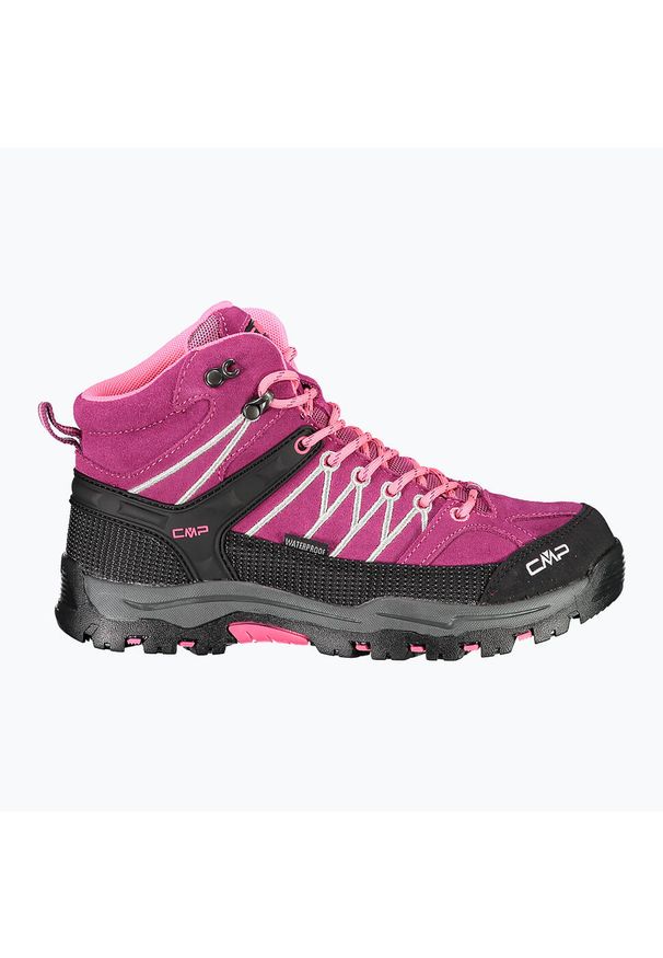 Buty trekkingowe dziecięce CMP Rigel Mid. Kolor: różowy. Sport: turystyka piesza
