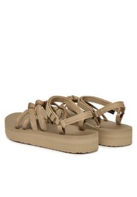 Teva Sandały Midform Kena Slim 1173494 Beżowy. Kolor: beżowy. Materiał: materiał #2