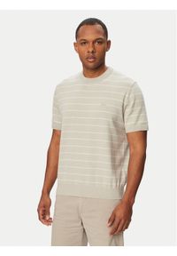 BOSS Sweter Kanacho 50561004 Szary jasny Regular Fit. Kolor: szary. Materiał: bawełna #1