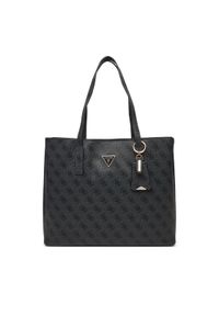 Guess Torebka Meridian II HWSG69 74230 Szary. Kolor: szary. Materiał: skórzane
