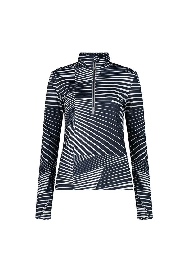 Bluza damska turystyczna CMP 32L4336. Kolor: niebieski, wielokolorowy, biały. Sport: turystyka piesza