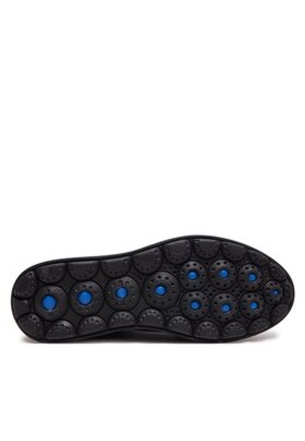 Geox Sneakersy U Spherica Ec12 U45GRA 00043 C9999 Czarny. Kolor: czarny. Materiał: skóra