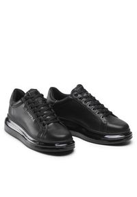 Karl Lagerfeld - KARL LAGERFELD Sneakersy KL52625 Czarny. Kolor: czarny. Materiał: skóra #6