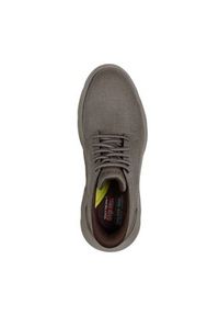 skechers - Skechers Półbuty Slip-Ins: Garza - Clive 205352/DKTP Brązowy. Kolor: brązowy. Materiał: materiał #2