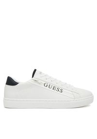 Guess Sneakersy FMFTOD ELE12 Biały. Kolor: biały. Materiał: skóra