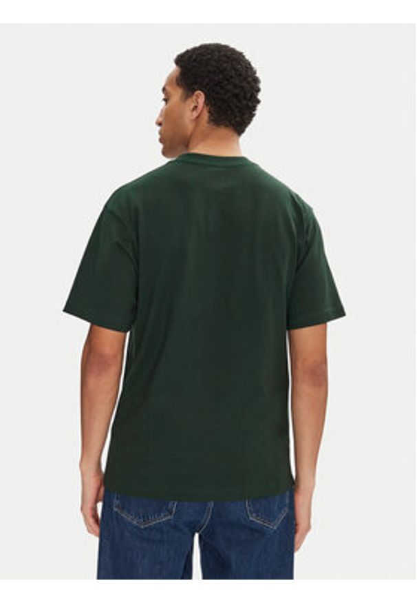 Vans T-Shirt Left Chest II VN000P1P Zielony Loose Fit. Kolor: zielony. Materiał: bawełna