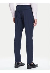Guess Spodnie materiałowe M4YB01 WG9Z2 Granatowy Slim Fit. Kolor: niebieski. Materiał: bawełna