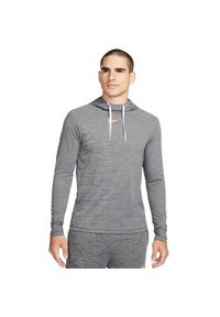 Bluza sportowa męska Nike DQ5051010. Typ kołnierza: kaptur. Kolor: szary. Sport: fitness