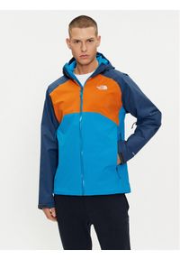 The North Face Kurtka softshell Stratos NF00CMH9 Niebieski Regular Fit. Kolor: niebieski. Materiał: syntetyk