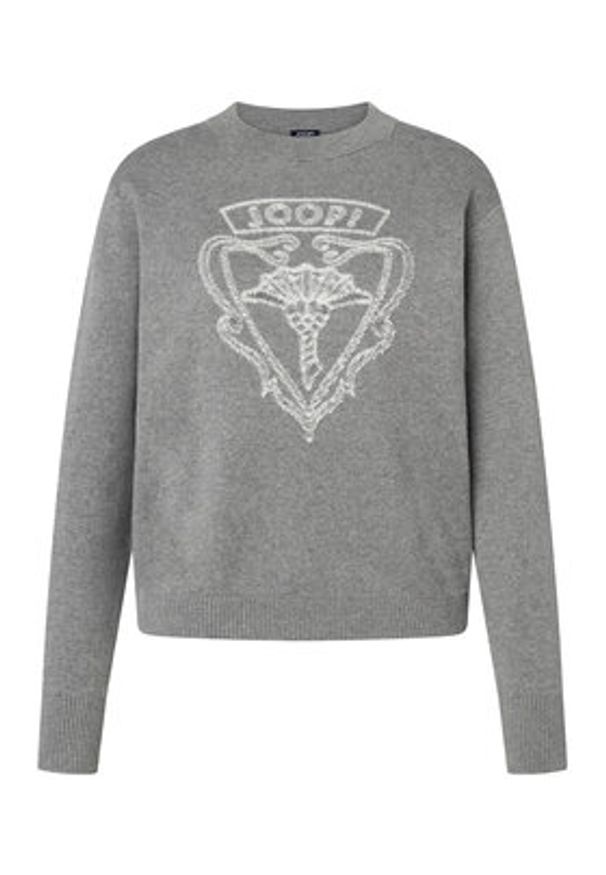 JOOP! Sweter 58 254KN58Karol 30048477 Szary Regular Fit. Kolor: szary. Materiał: bawełna