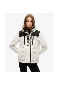 Damska wiatrówka Superdry Ultimate. Kolor: czarny, biały, wielokolorowy. Długość rękawa: długi rękaw #1