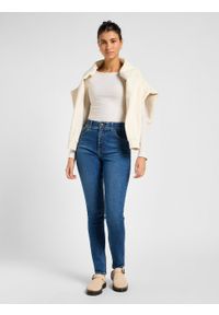 Lee - LEE DAMSKIE SPODNIE JEANSOWE LEE ULC SKINNY BLUE FORMAT 112357956 #4