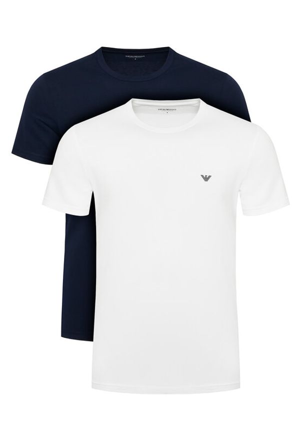 Emporio Armani Underwear Komplet t-shirtów EM000391 AF18881 MB088 Kolorowy Slim Fit. Materiał: bawełna. Wzór: kolorowy