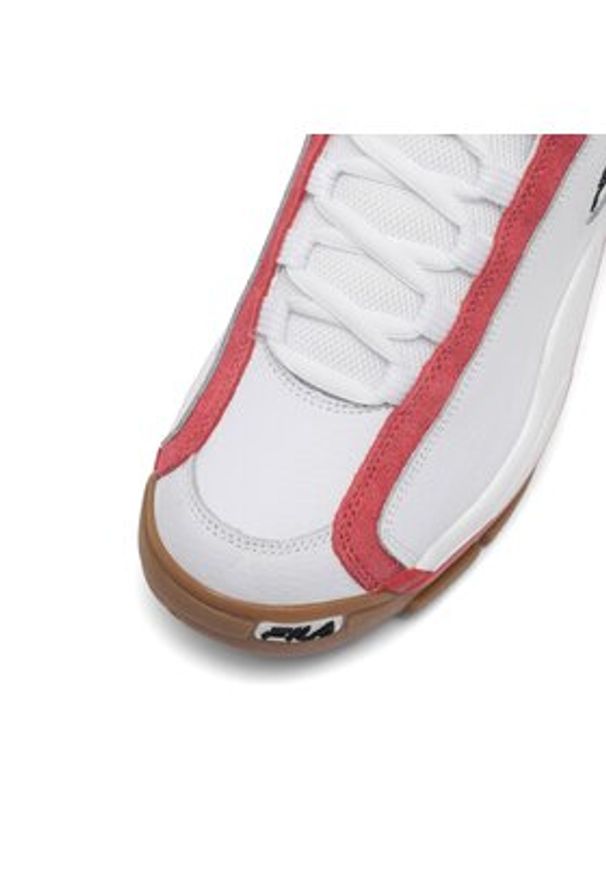 Fila Sneakersy Grant Hill 2 Euro Basket Mid Wmn FFW0197.13041 Biały. Kolor: biały. Materiał: materiał