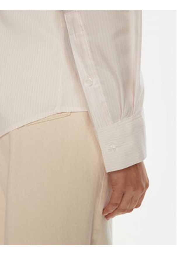 TOMMY HILFIGER - Tommy Hilfiger Koszula WW0WW44084 Różowy Regular Fit. Kolor: różowy. Materiał: bawełna
