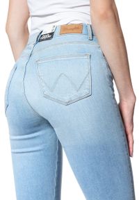 Wrangler - WRANGLER HIGH RISE SKINNY SOFT TIDE W27HUS28A 112128133. Stan: podwyższony #8