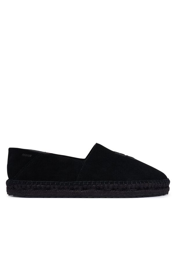 Hugo - Espadryle HUGO. Kolor: czarny