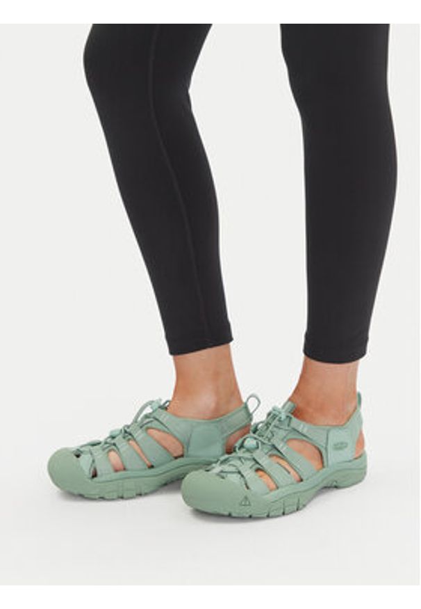 keen - Keen Sandały Newport H2 1030727 Turkusowy. Kolor: turkusowy. Materiał: materiał