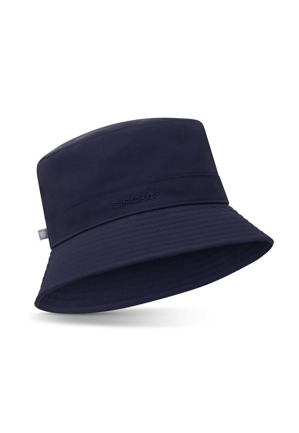 SIROKO - Przeciwdeszczowy kapelusz golfowy Siroko Even Navy. Kolor: niebieski. Styl: sportowy