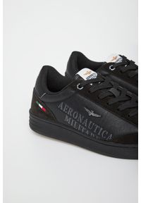 Aeronautica Militare - Sneakersy męskie skórzane AERONAUTICA MILITARE. Materiał: skóra #4