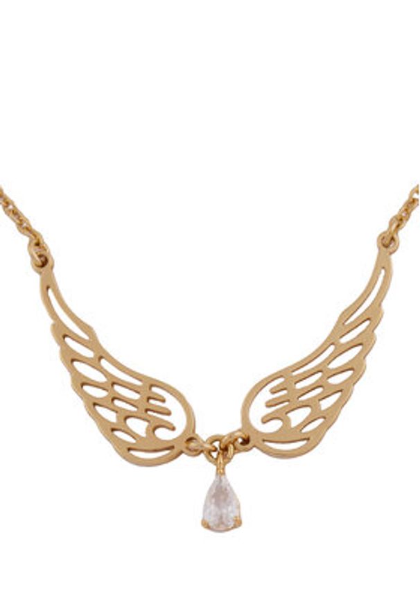 Aldo Naszyjnik ANGELWINGS 13994890 Złoty. Materiał: metalowe. Kolor: złoty