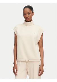 Guess Bluza V6YQ18 K4318 Beżowy Regular Fit. Kolor: beżowy. Materiał: syntetyk #1